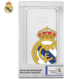 Carcasa COOL para Samsung G950 Galaxy S8 Licencia Fútbol Real Madrid Transparente