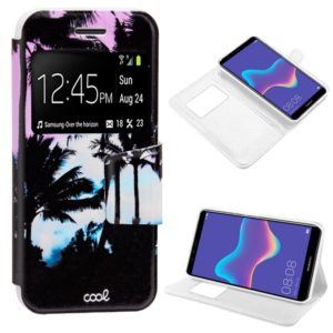 Funda COOL Flip Cover para Huawei Y9 (2018) Dibujos Beach