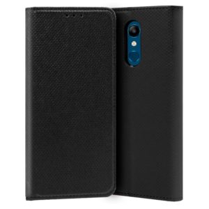 Funda COOL Flip Cover para LG K11 Liso Negro