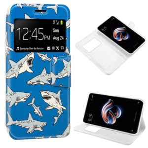 Funda COOL Flip Cover para Xiaomi Redmi Note 5 / Note 5 Pro Dibujos Tiburón