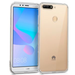 Funda COOL Silicona para Huawei Y6 (2018) / Honor 7A (Transparente)