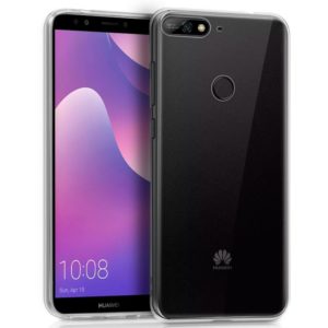 Funda COOL Silicona para Huawei Y7 (2018) / Honor 7C (Transparente)
