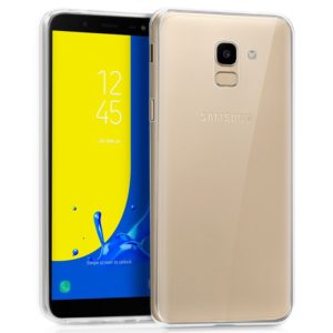 Funda COOL Silicona para Samsung J600 Galaxy J6 Transparente