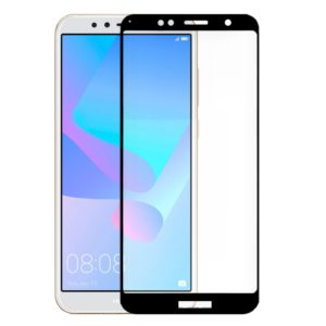 Protector Pantalla Cristal Templado COOL para Huawei Y6 (2018) / Honor 7A (FULL 3D Negro)
